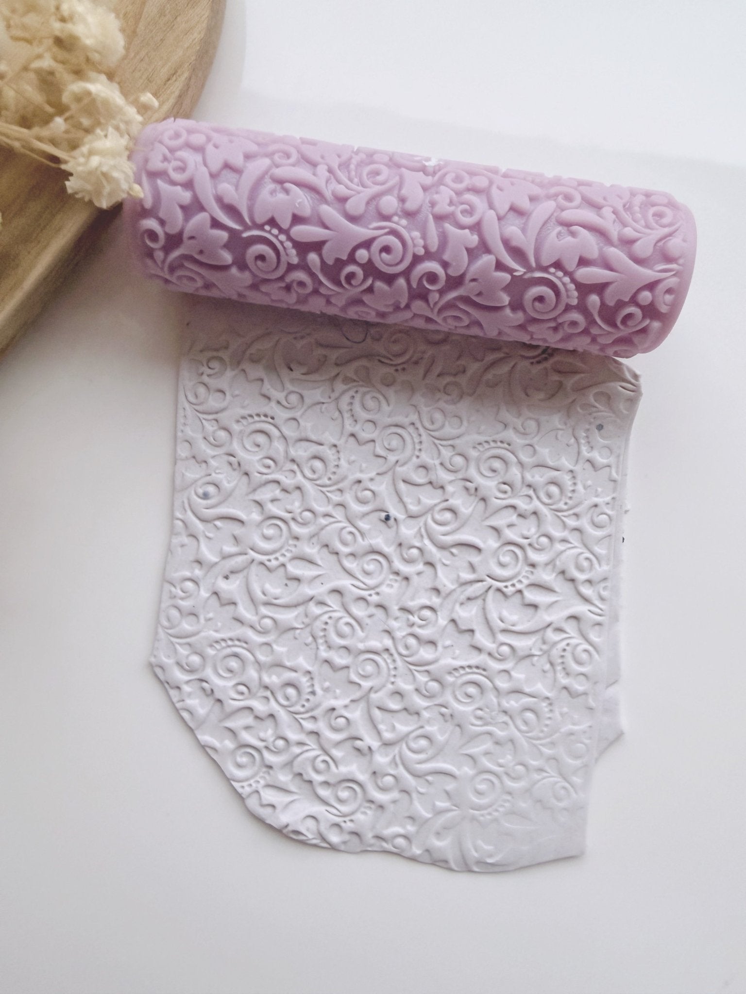 Barok Flowers Texture Roller - S.I. Originals
