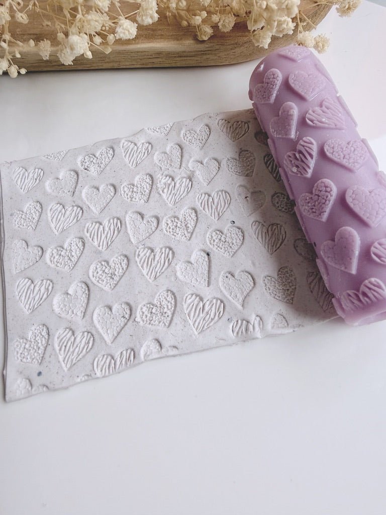 Big Hearts Texture Roller - S.I. Originals