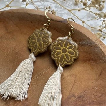 Bloom Tassels Oorbellen - S.I. Originals