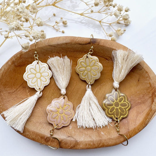 Bloom Tassels Oorbellen - S.I. Originals
