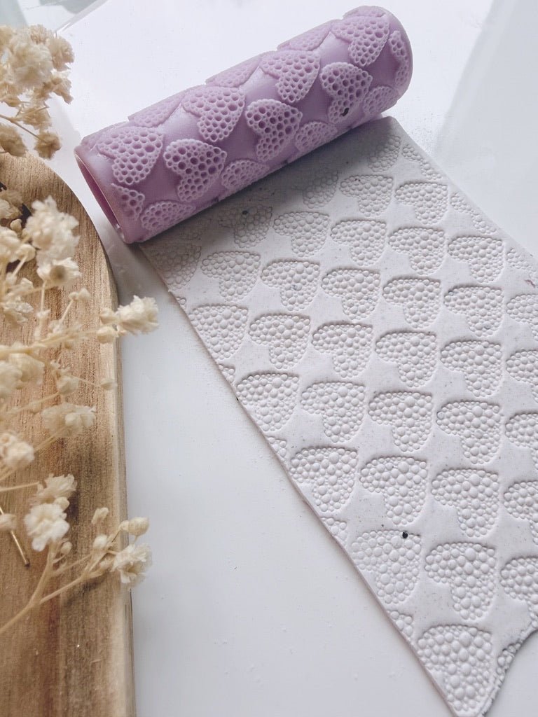 Bubble Hearts Texture Roller - S.I. Originals
