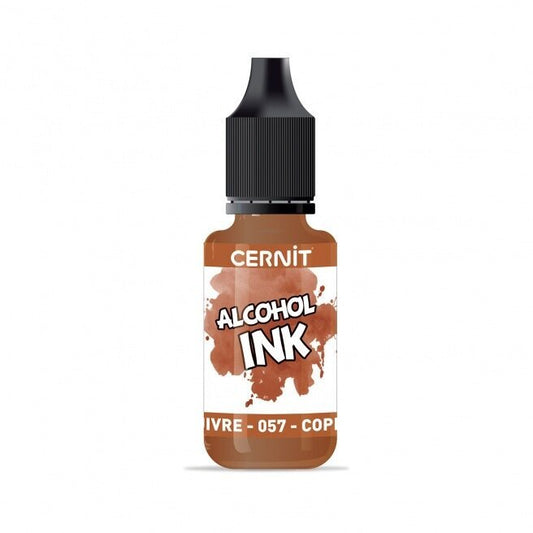 Cernit Alcohol Ink Copper 057 – Metallic Inkt voor Polymeerklei - S.I. Originals