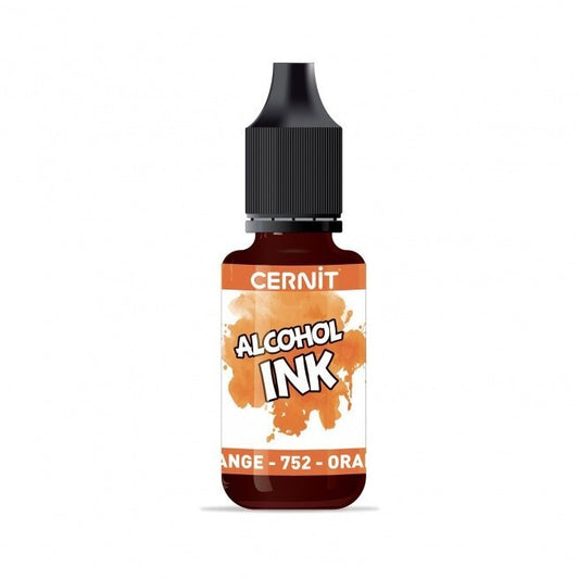 Cernit Alcohol Ink Orange 752 – Inkt voor Polymeerklei - S.I. Originals