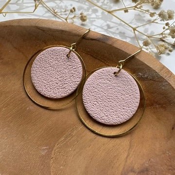 Circle Charm Oorbellen - S.I. Originals