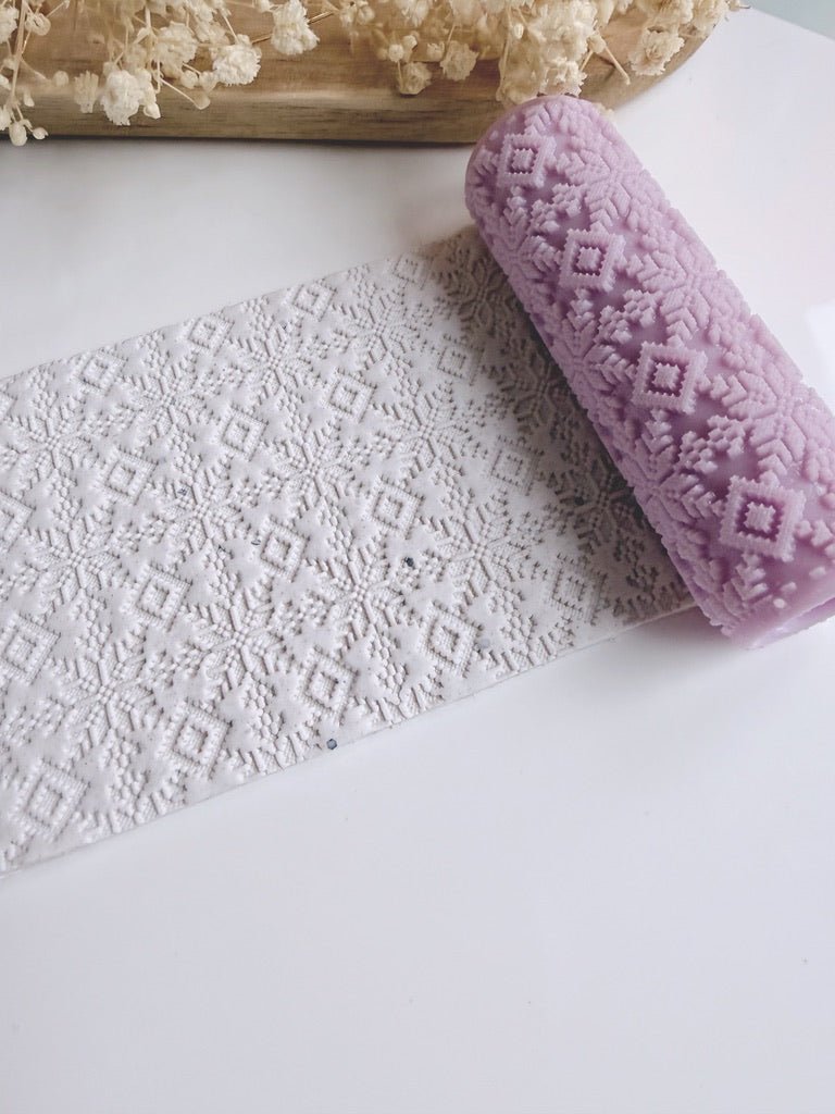 Cross Stitch Texture Roller - S.I. Originals