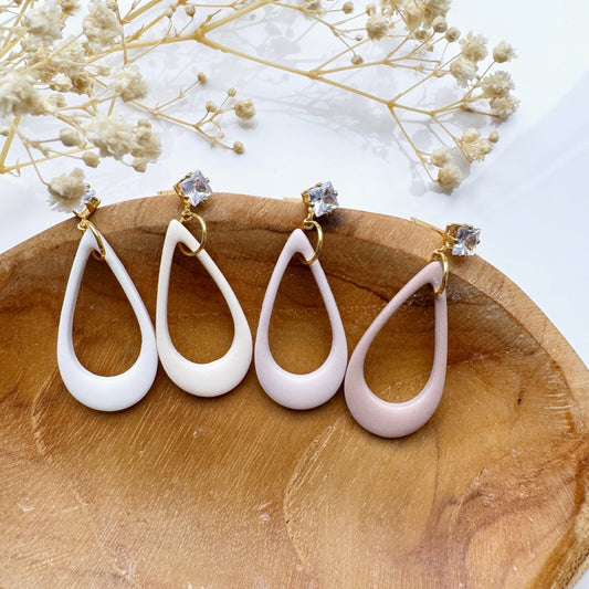 Crystal Drops Oorbellen - S.I. Originals