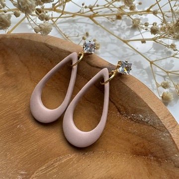 Crystal Drops Oorbellen - S.I. Originals