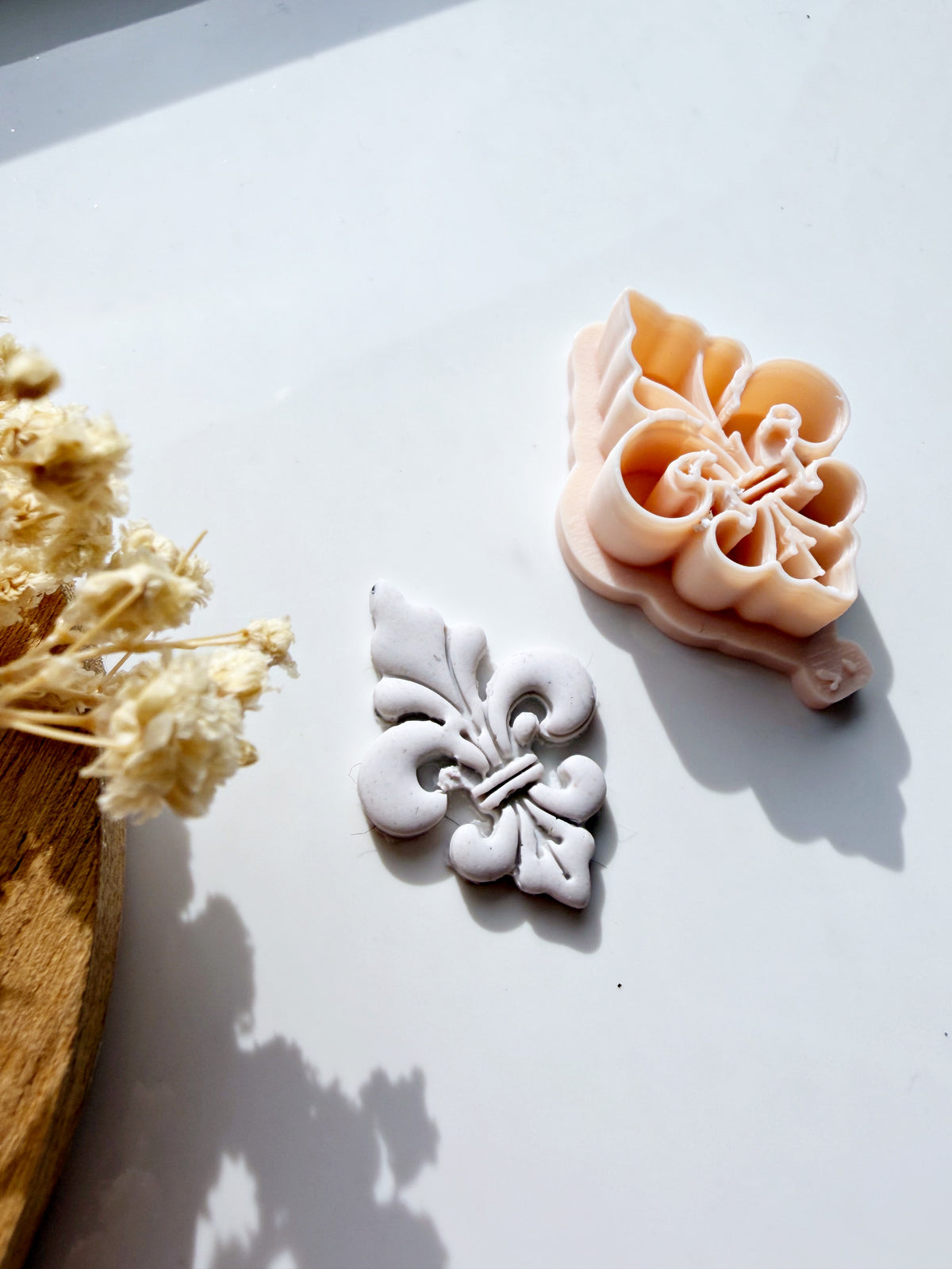 Fleur De Lis | Polymer Clay Imprint Cutter