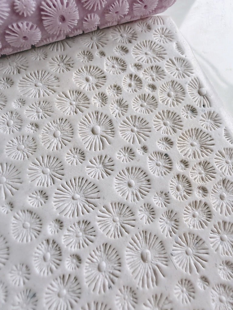 Doodle Flower Texture Roller - S.I. Originals