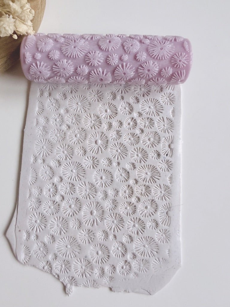 Doodle Flower Texture Roller - S.I. Originals