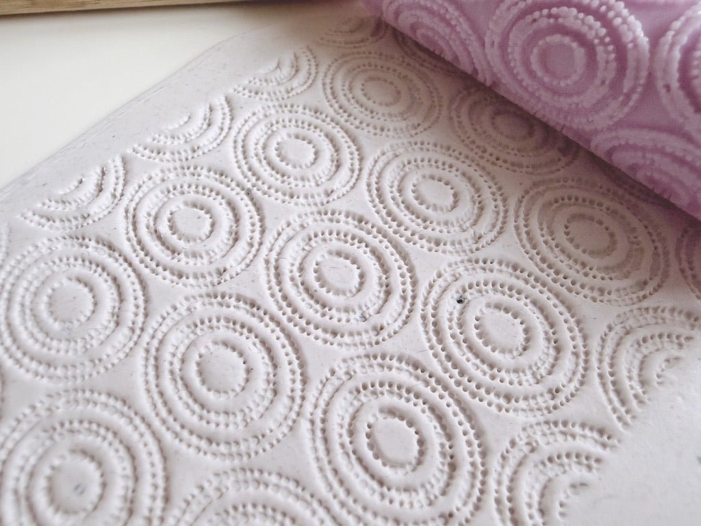 Dotted Circles Texture Roller - S.I. Originals