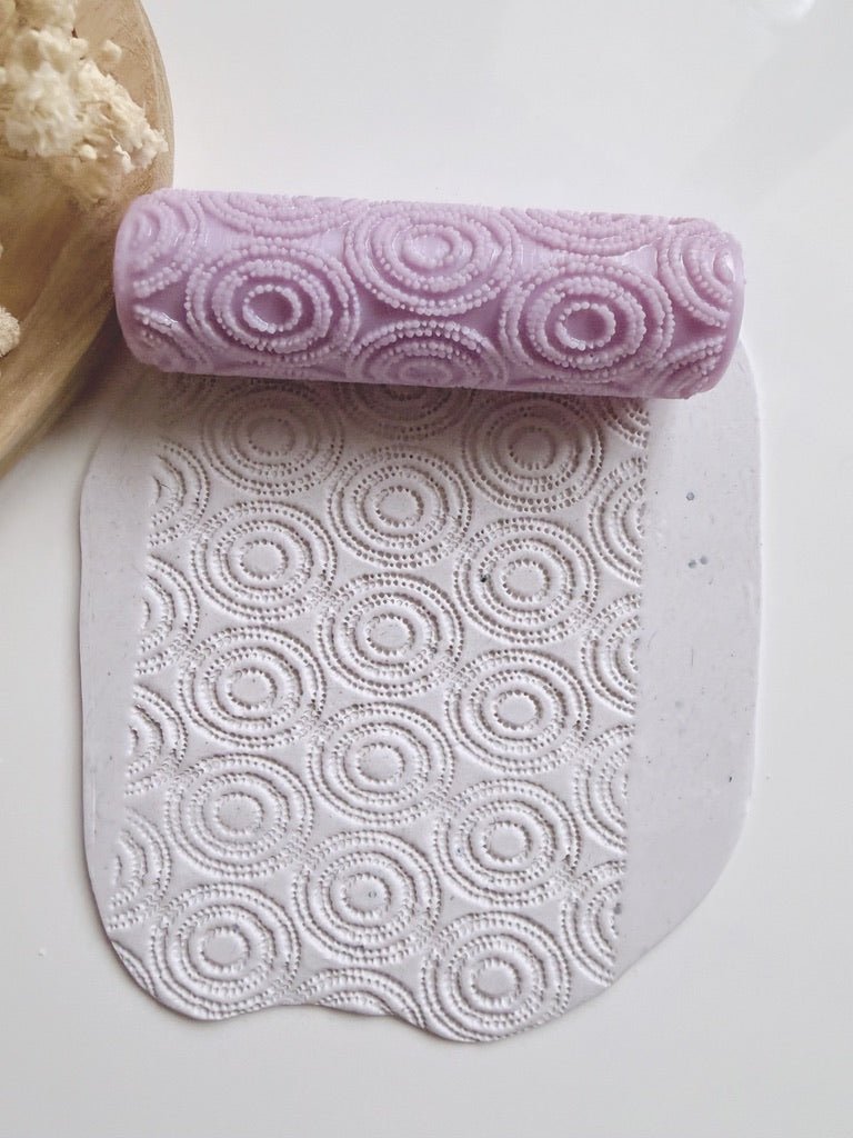 Dotted Circles Texture Roller - S.I. Originals
