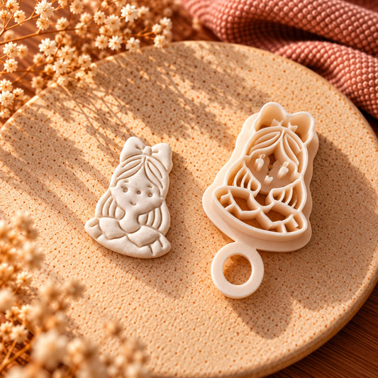 Clara | Polymer Clay Imprint Cutter