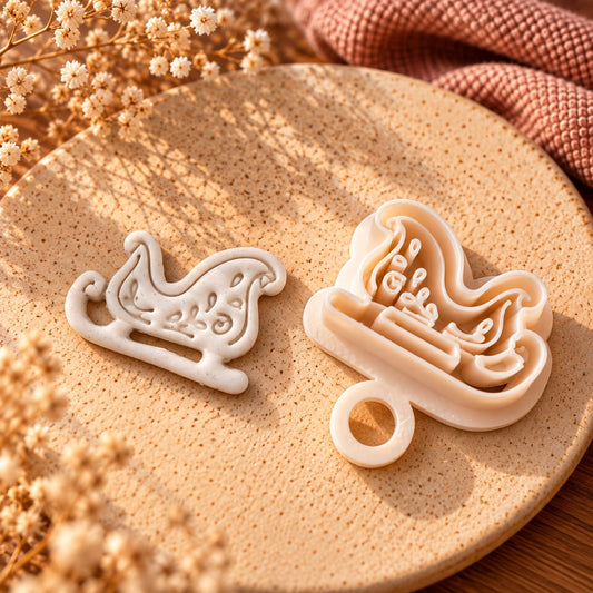 Royal Sleigh | Polymer Clay Imprint Cutter