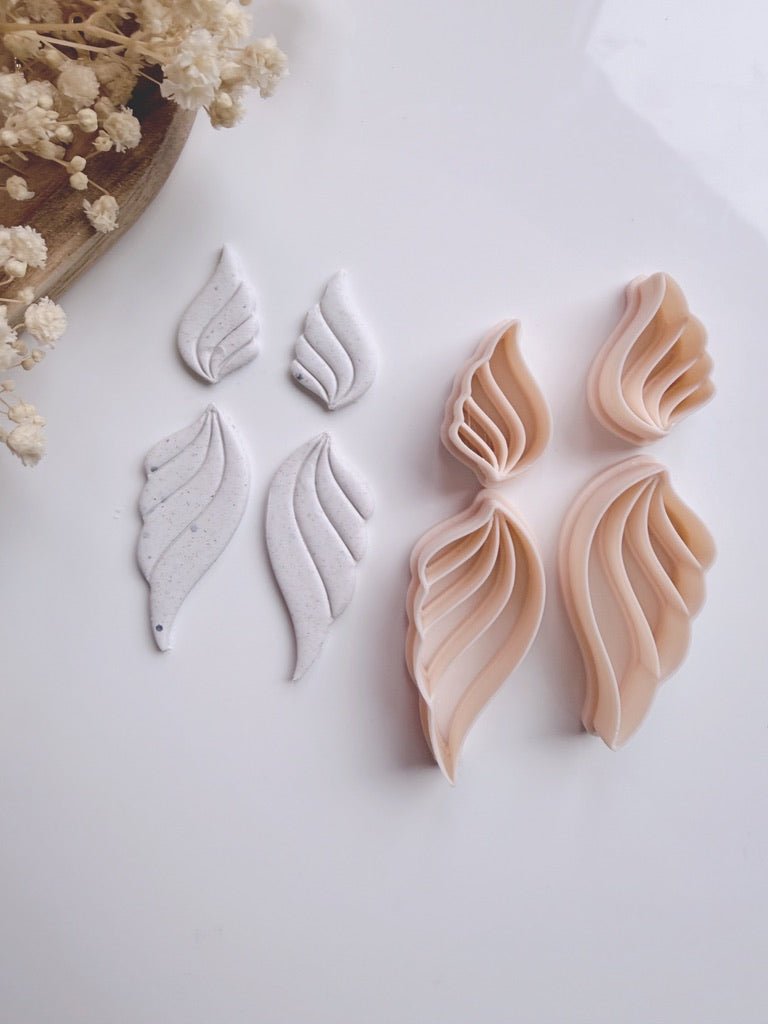Feather Leaf Clay Cutter Set - S.I. Originals