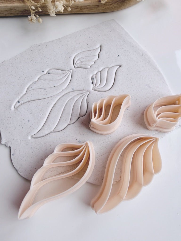 Feather Leaf Clay Cutter Set - S.I. Originals