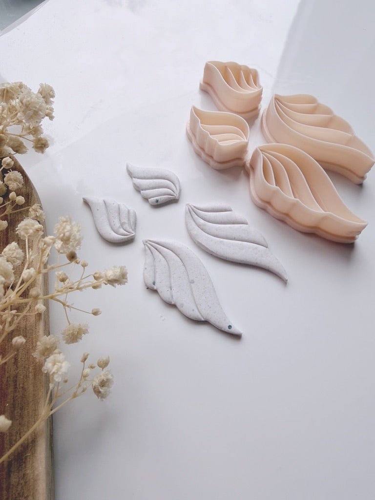 Feather Leaf Clay Cutter Set - S.I. Originals