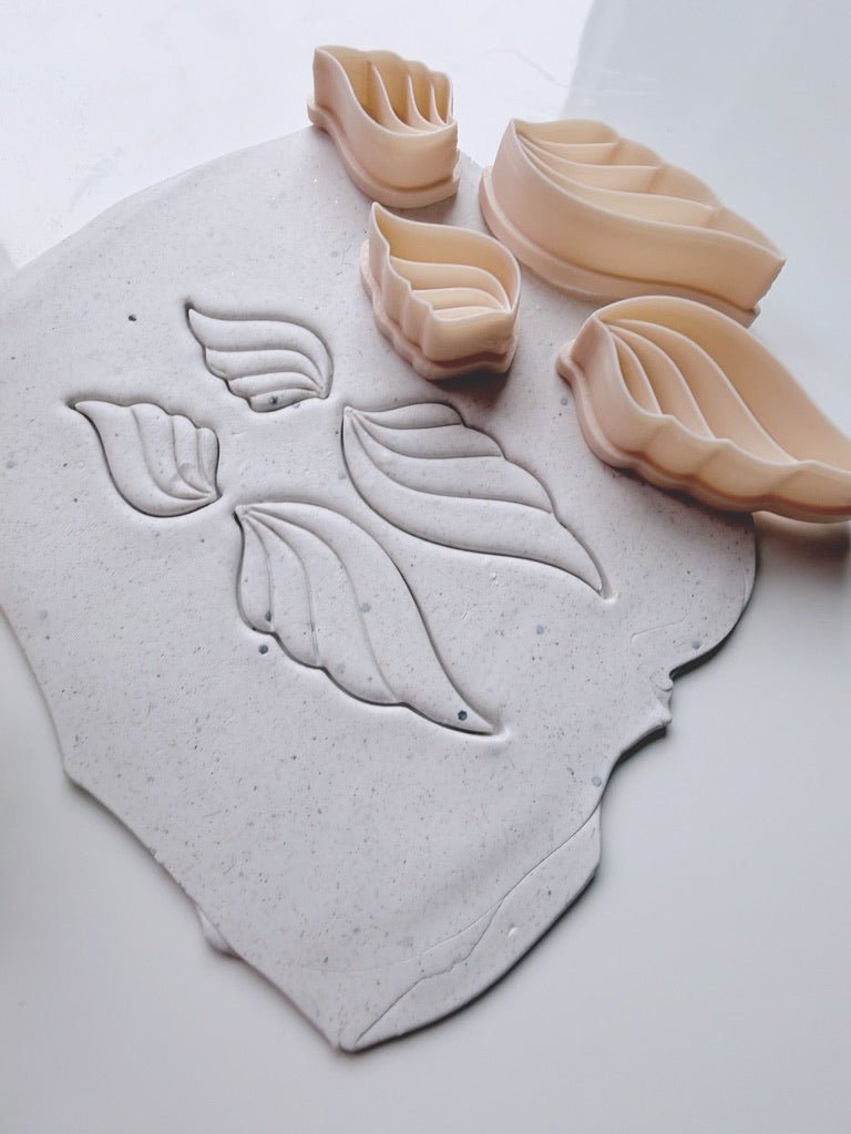 Feather Leaf Clay Cutter Set - S.I. Originals
