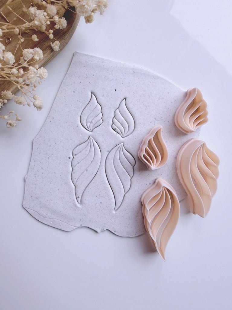 Feather Leaf Clay Cutter Set - S.I. Originals