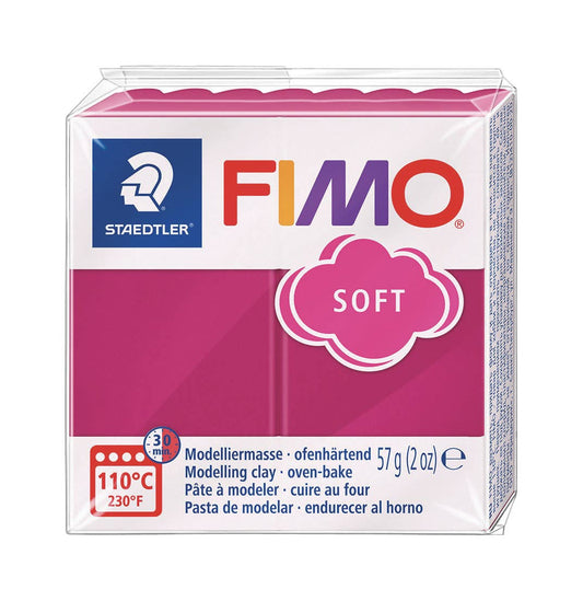 FIMO SOFT 57G BEVROREN ROOD FRUIT 8020 - T23 - S.I. Originals