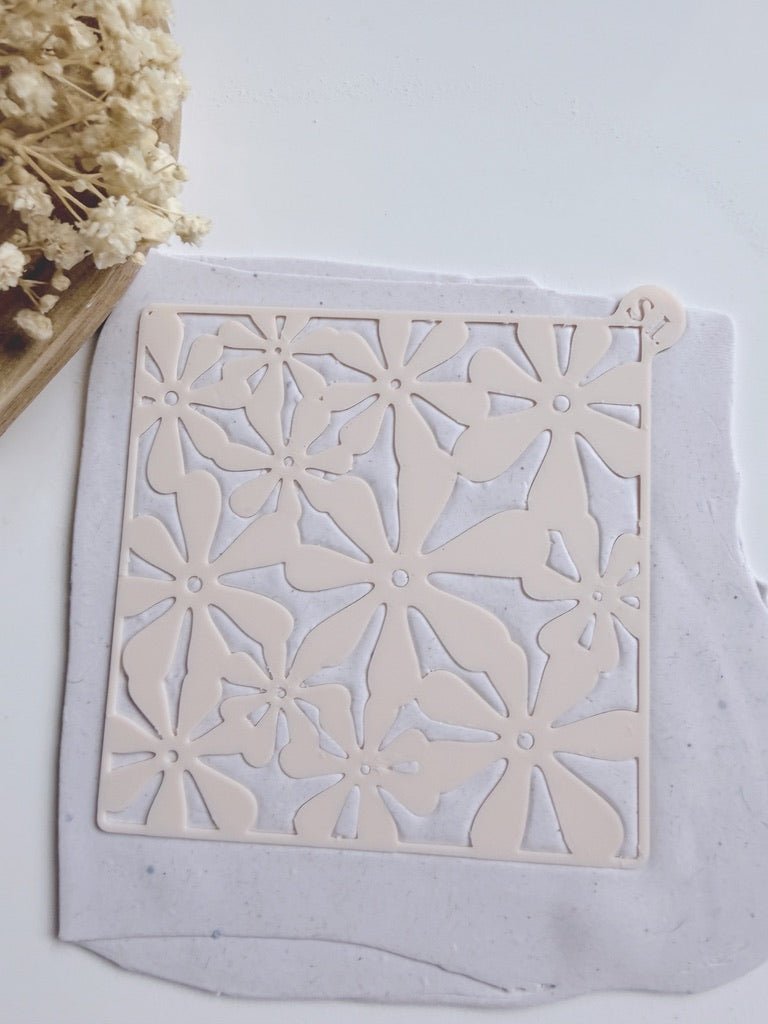 Fiorella - Polymer Clay Stencil (75 mm) - S.I. Originals
