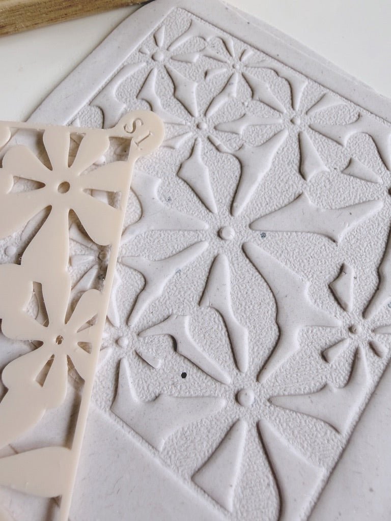 Fiorella - Polymer Clay Stencil (75 mm) - S.I. Originals