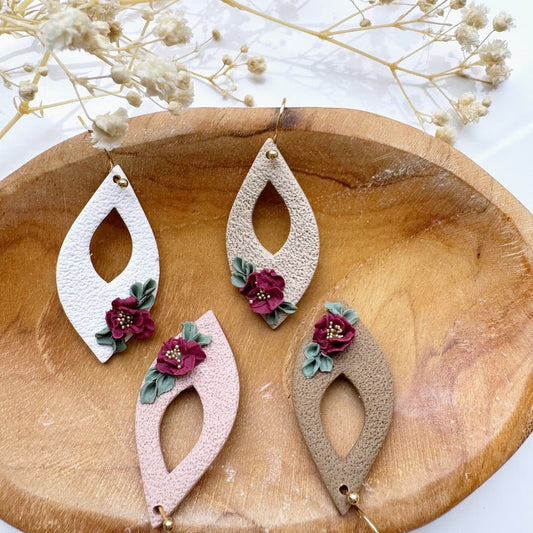 Floral Petal Oorbellen - S.I. Originals