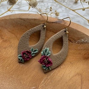Floral Petal Oorbellen - S.I. Originals