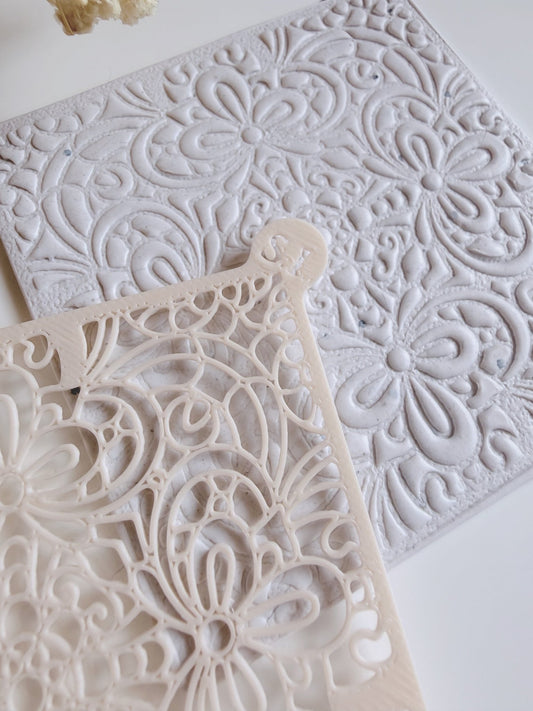Florenza - Polymer Clay Stencil (75 mm) - S.I. Originals
