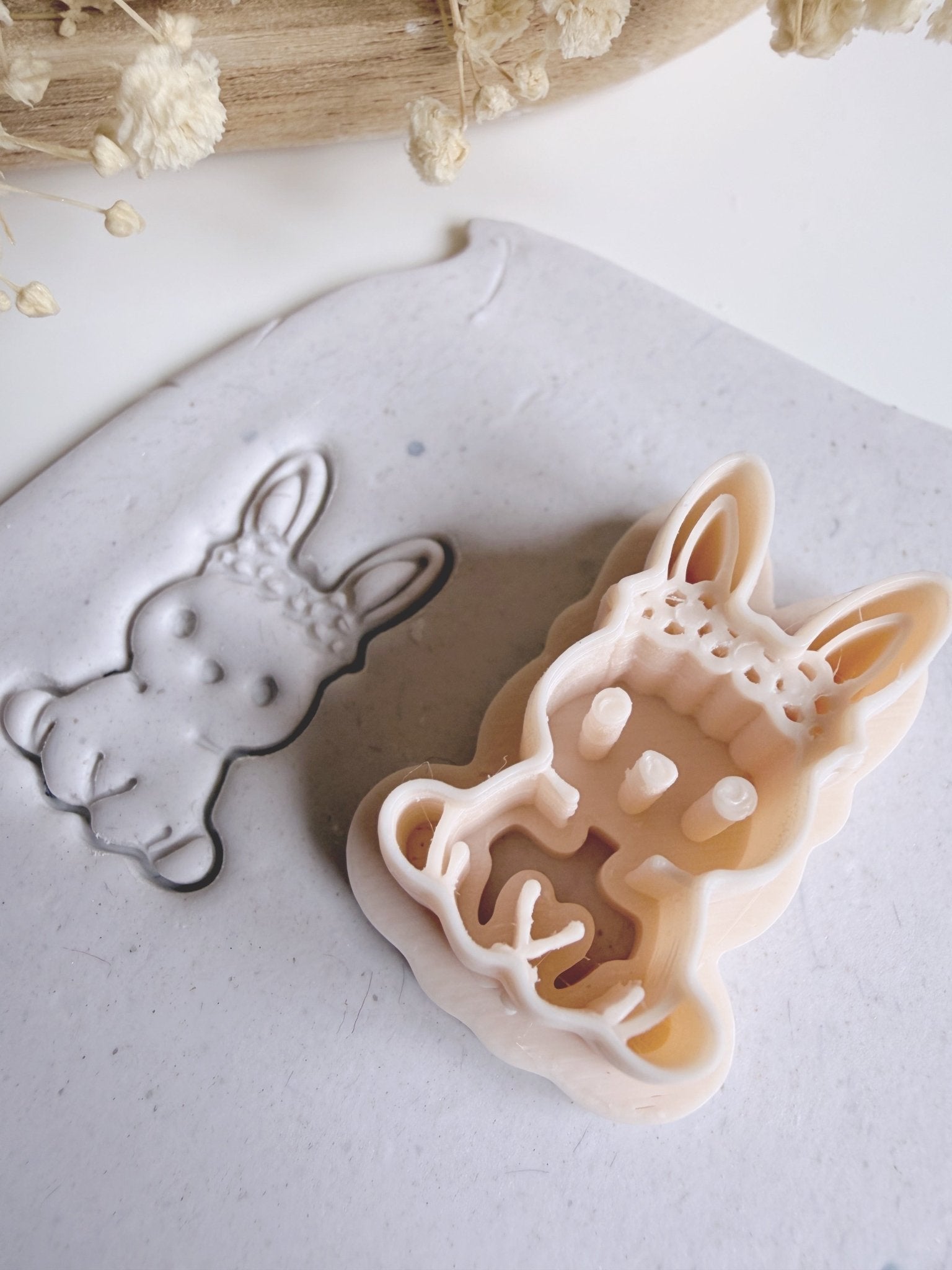 Flower Crown Bunny Cutter - S.I. Originals