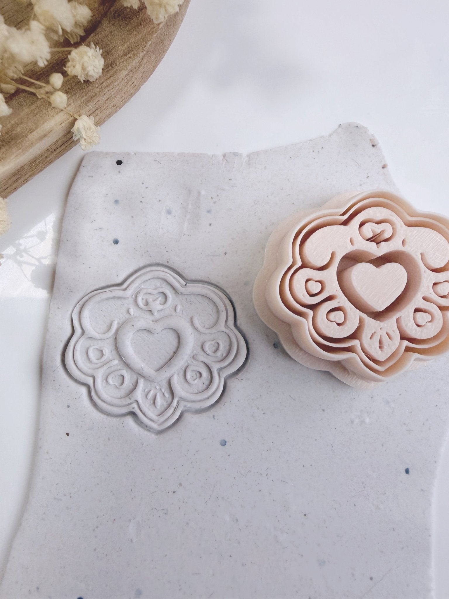 Folk Heart Bloom Cutter - S.I. Originals