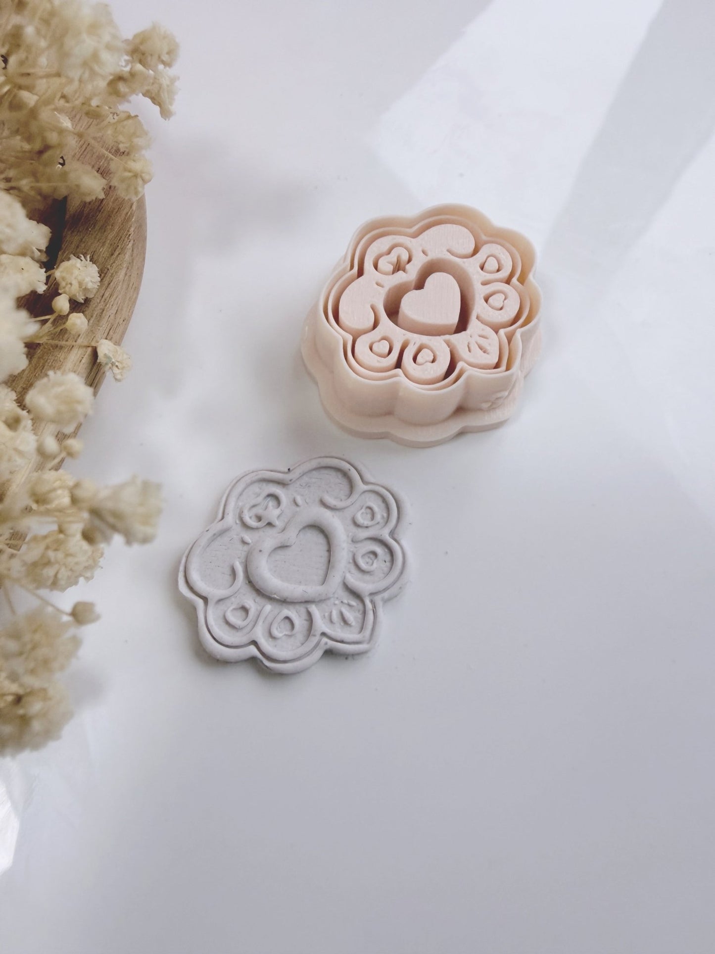 Folk Heart Bloom Cutter - S.I. Originals