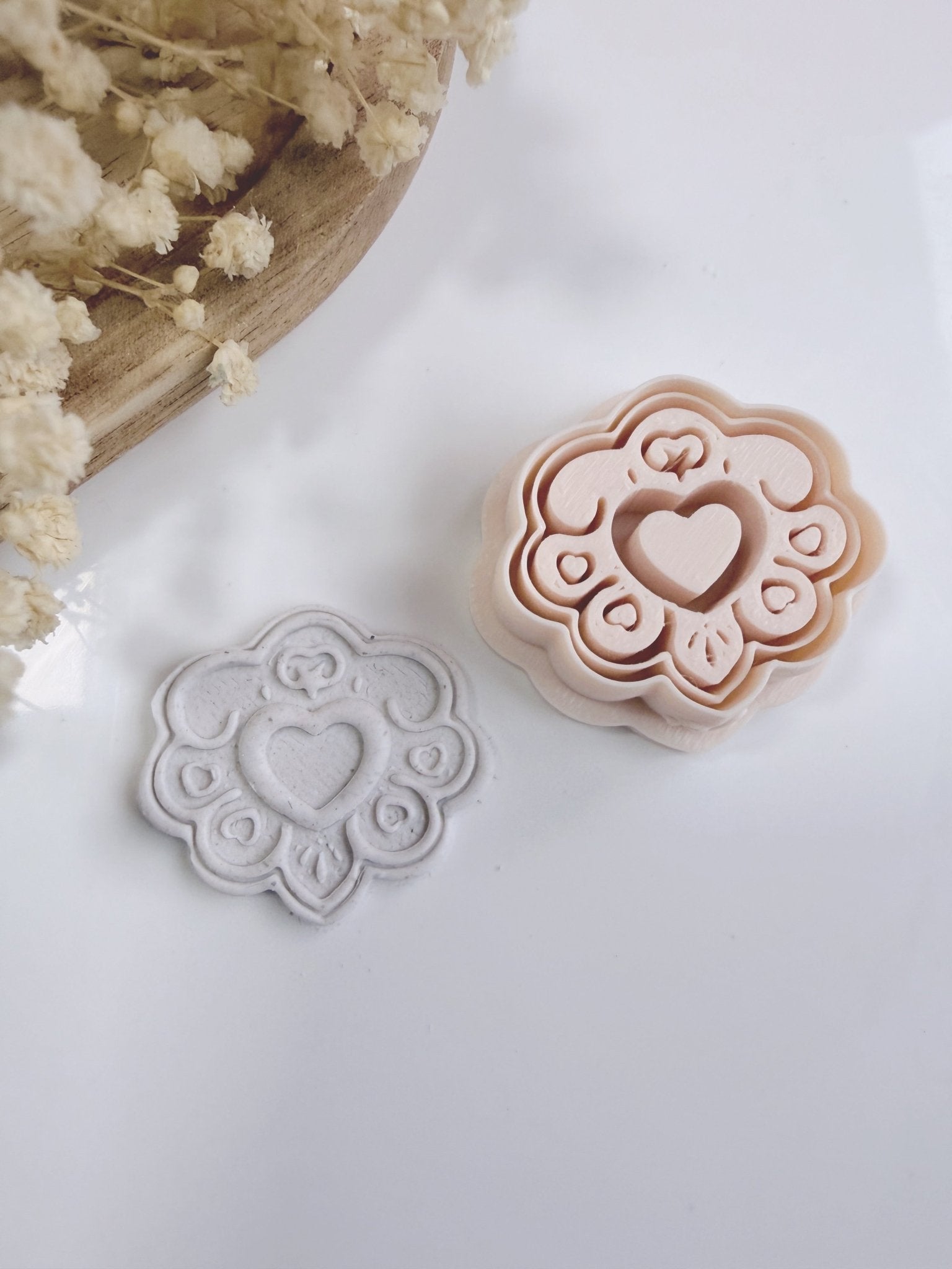 Folk Heart Bloom Cutter - S.I. Originals