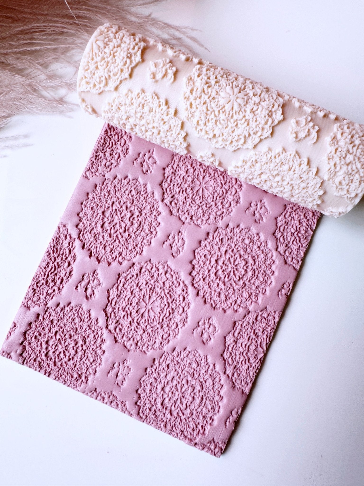 Fuzzy mandala texture roller - S.I. Originals