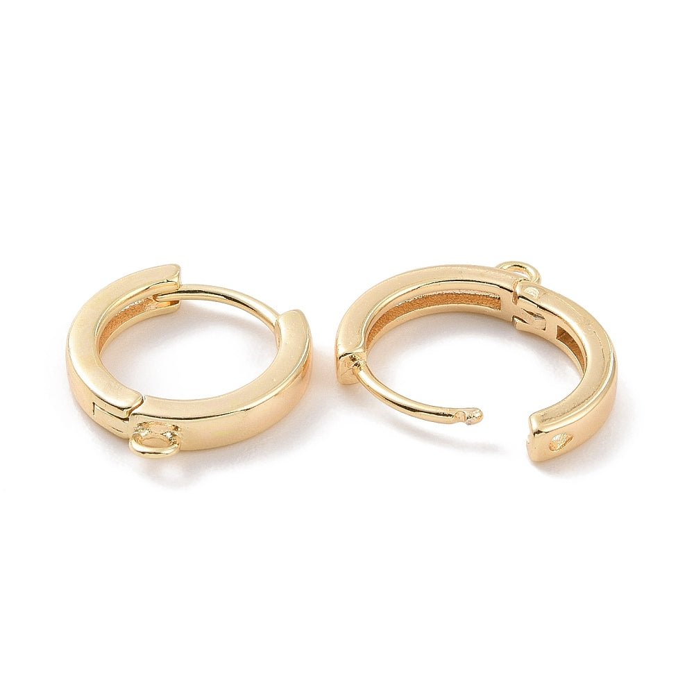 Hoop Oorbellen met Oogjes – 18K Gold Plated (1 paar) - S.I. Originals