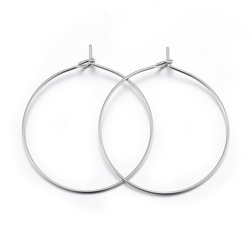 Hoops RVS - 20 mm - per paar - S.I. Originals