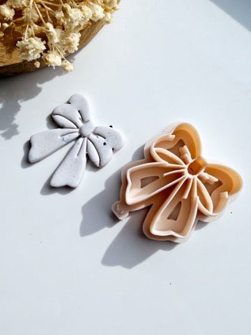 Keepsake Bow | Polymer Clay Imprint Cutter - S.I. Originals