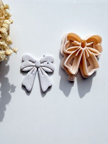 Keepsake Bow | Polymer Clay Imprint Cutter - S.I. Originals