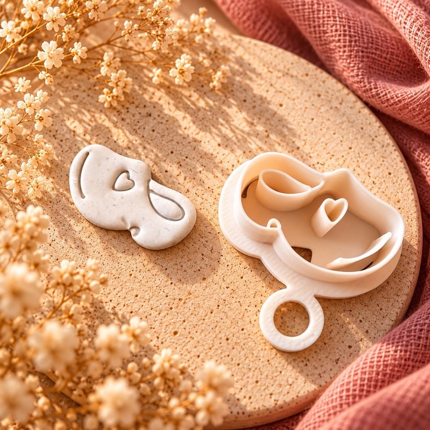 Klomp Met Hart | Polymer Clay Imprint Cutter - S.I. Originals