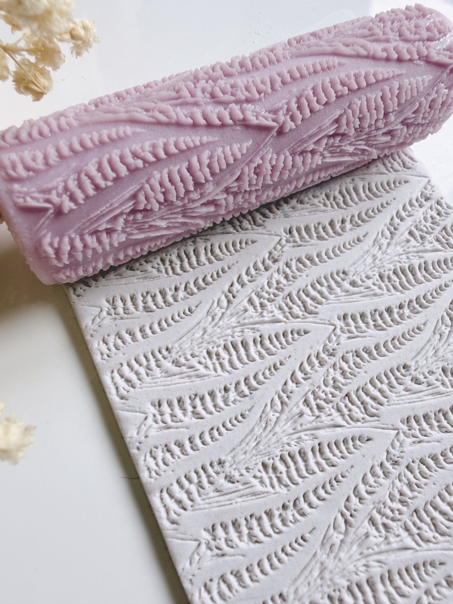 Lavender Flower Texture Roller - S.I. Originals