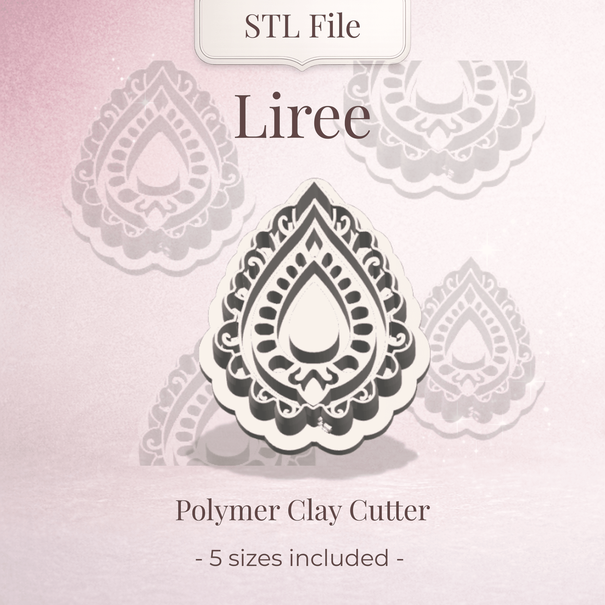 Liree cutter - digital STL file - S.I. Originals