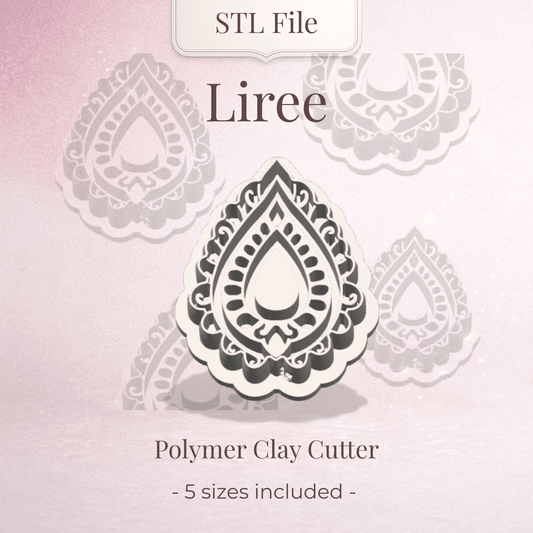 Liree cutter - digital STL file - S.I. Originals