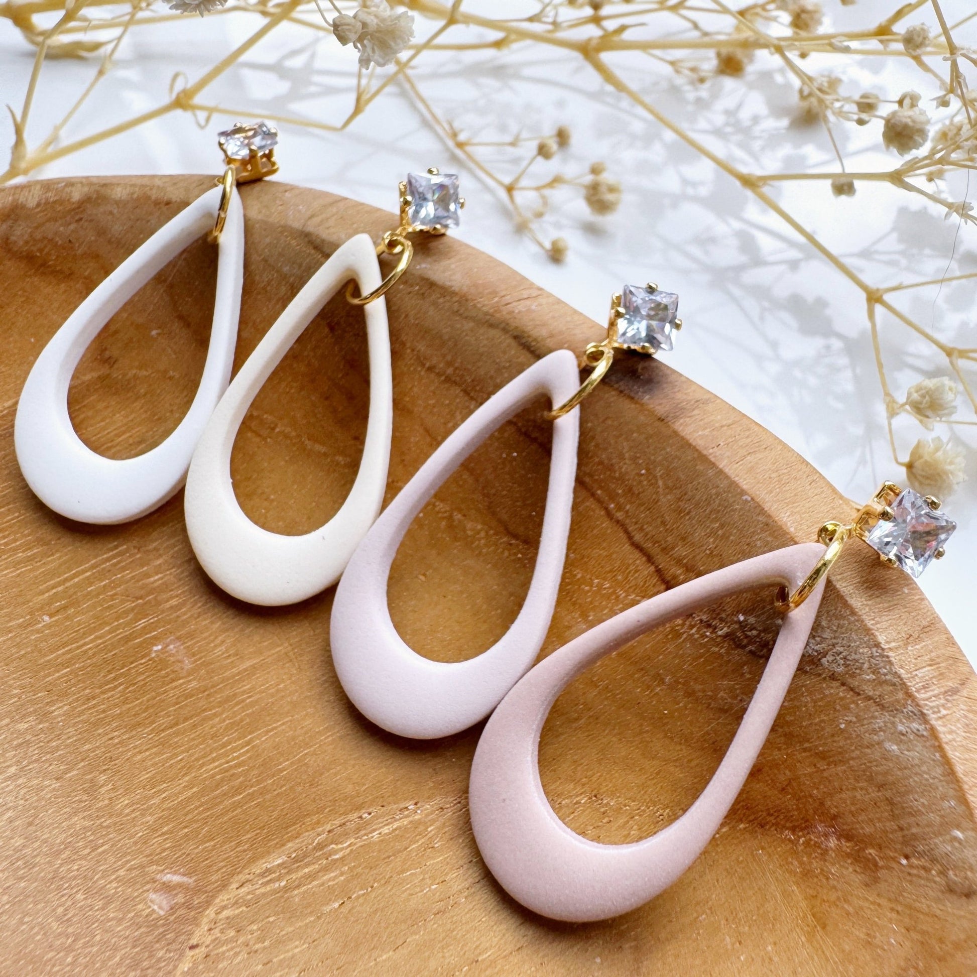 Long Open Teardrop Cutter – Polymeerklei Basic Sieraden - S.I. Originals