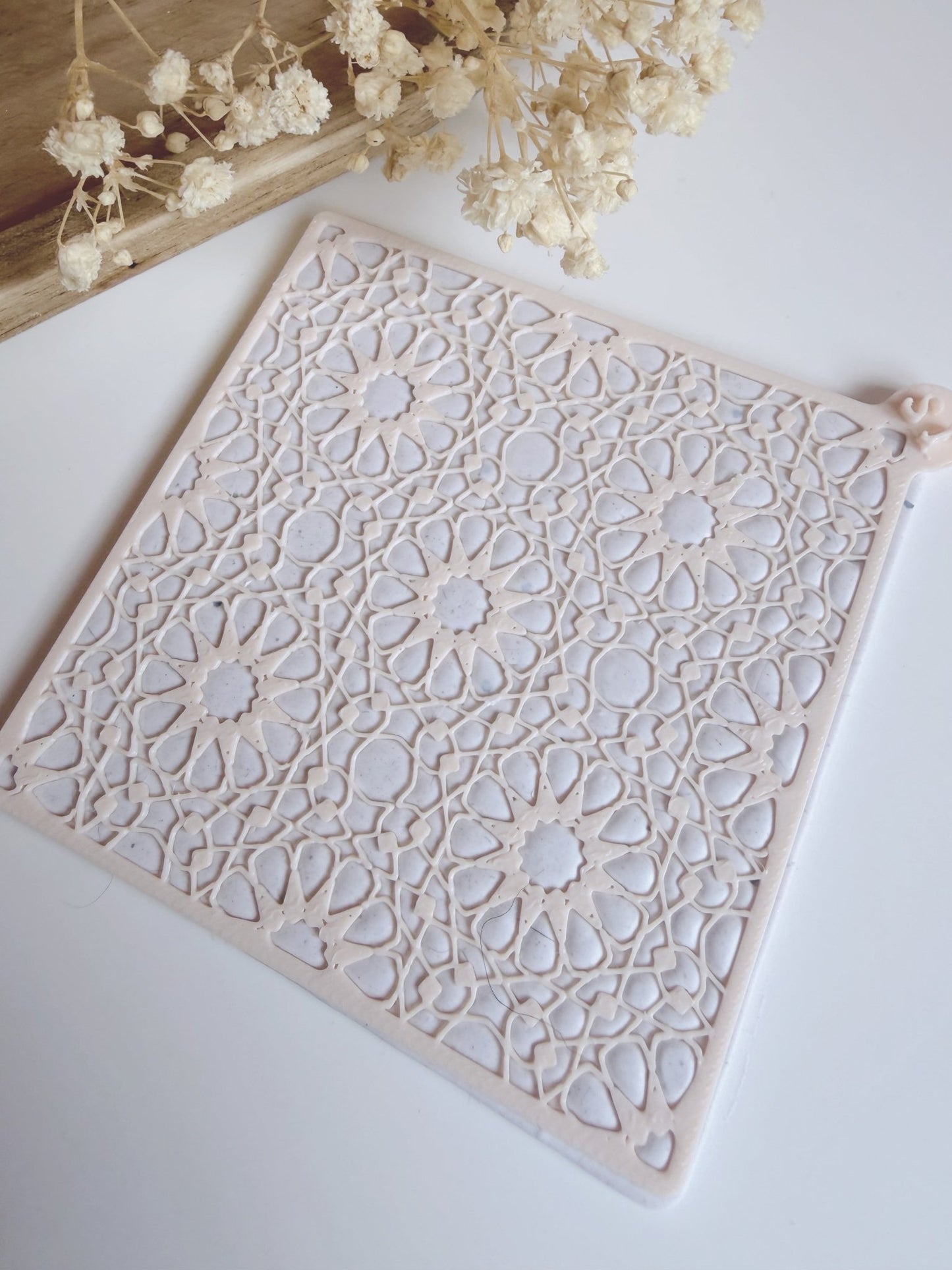 Luma Tile - Polymer Clay Stencil (75 mm) - S.I. Originals