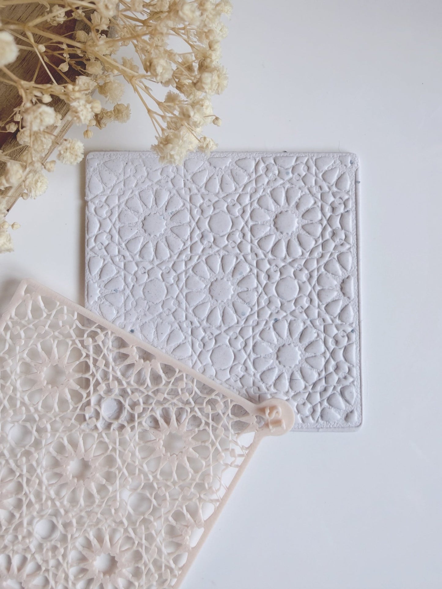 Luma Tile - Polymer Clay Stencil (75 mm) - S.I. Originals