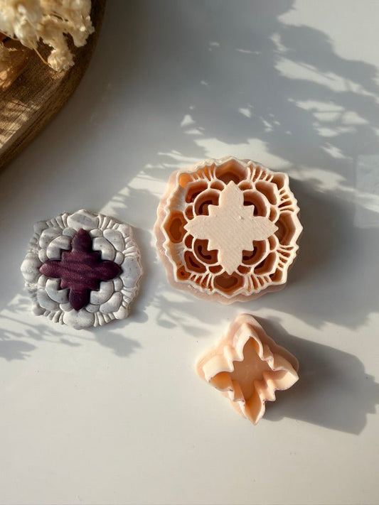 Mandala 3 Clay Cutter Set - S.I. Originals