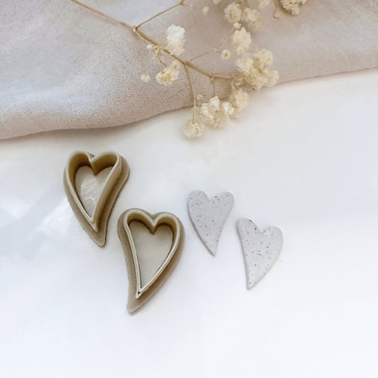 Mirrored hearts cutter set - S.I. Originals