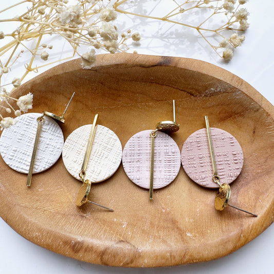 Modern Disc Oorbellen - S.I. Originals