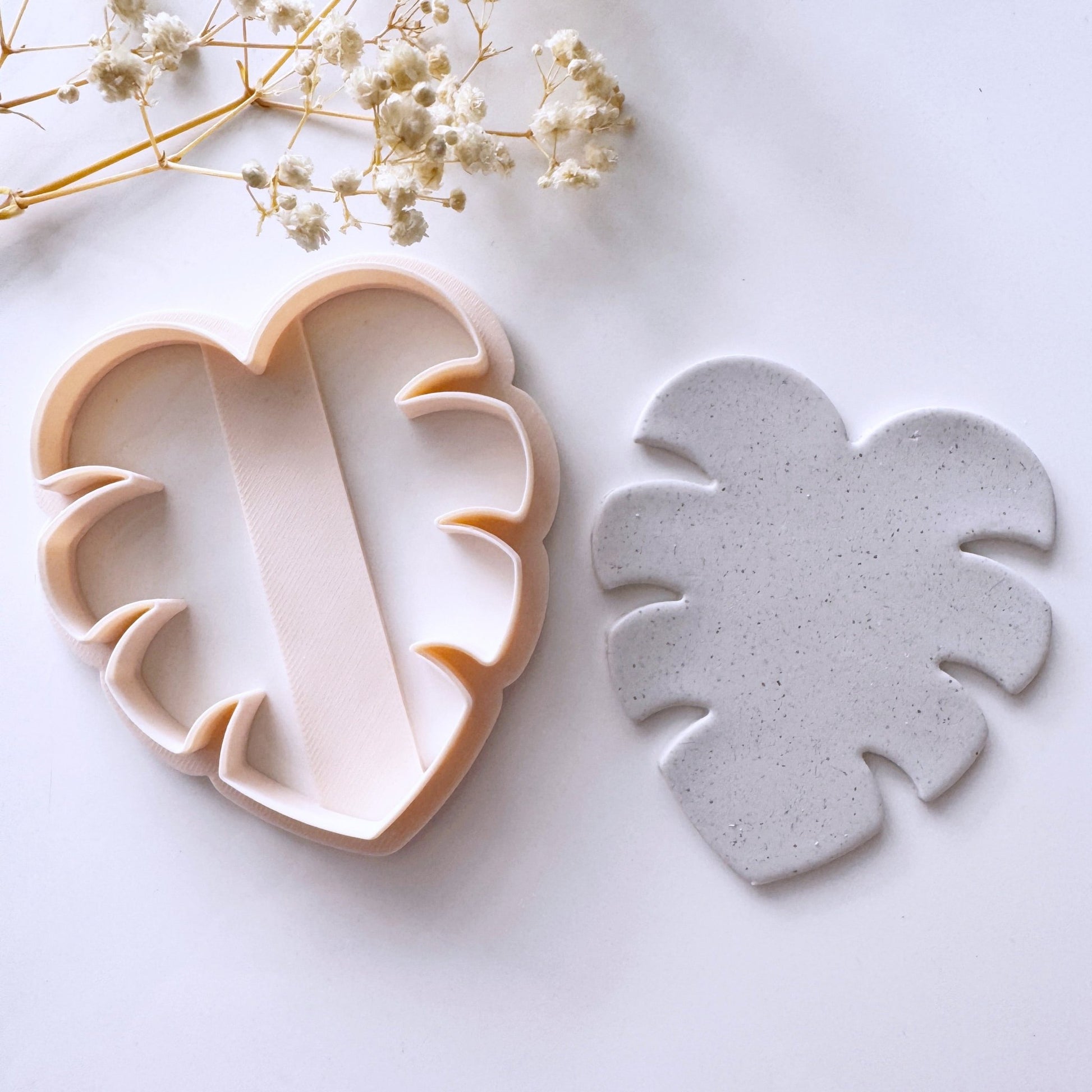 monstera leaf cutter Monstera Leaf Trinket Dish Cutter – Natural Designs