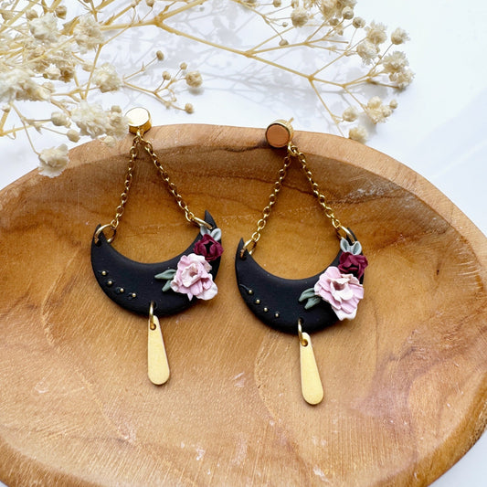 Moonlit Blooms Oorbellen - S.I. Originals